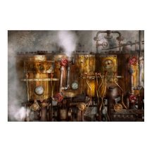 Steampunk - Plumbing - Aparato de destilación
