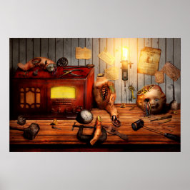 Póster Steampunk - Reparando una amistad