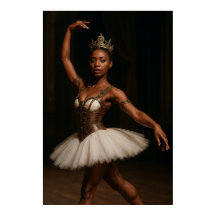 Steampunk Royal Ballerina Elegante Fantasía