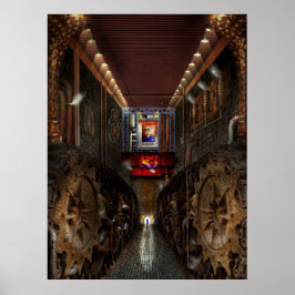 Póster Steampunk - Sociedad distópica