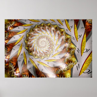 Póster Steampunk - Spiral - Time Iris