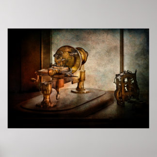 Póster Steampunk - Tecnología de Engranajes