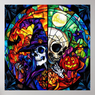 Póster Steampunk Witch Art Poster