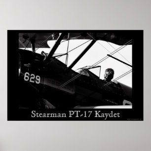 Póster Stearman PT-17 Kaydet