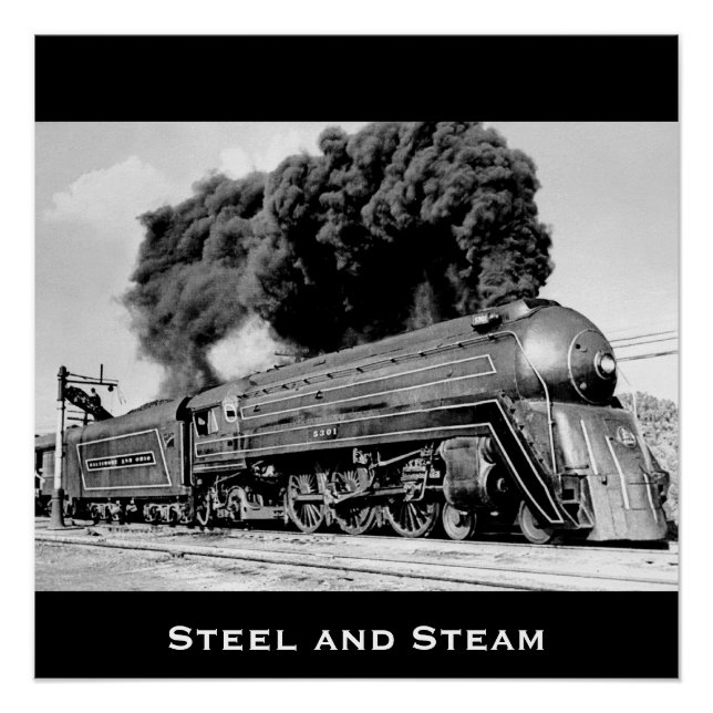 Póster Steel and Steam - Customizable for Year Calendar (Anverso)