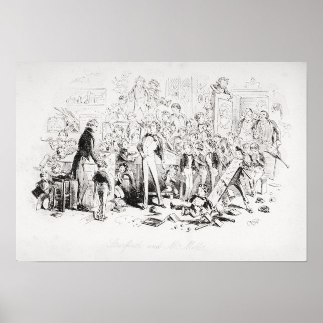 Póster Steerforth y Mell (Frente)