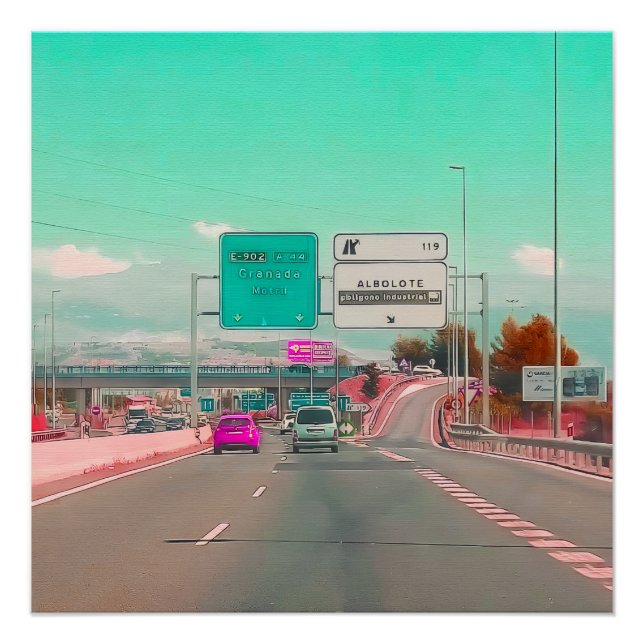 Póster Steet Poster, Wall Decor (Anverso)