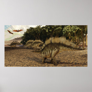 Póster Stegosaurus Print