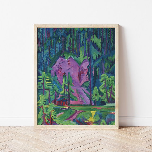 Póster Steinbruch bei Wildboden | Ernst Ludwig Kirchner (Subido por el creador)