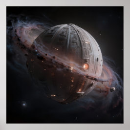 Póster Stellar Path – Journey Through the Universe