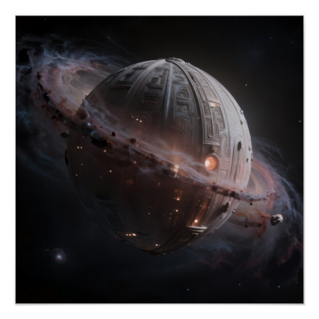 Póster Stellar Path – Journey Through the Universe (Anverso)