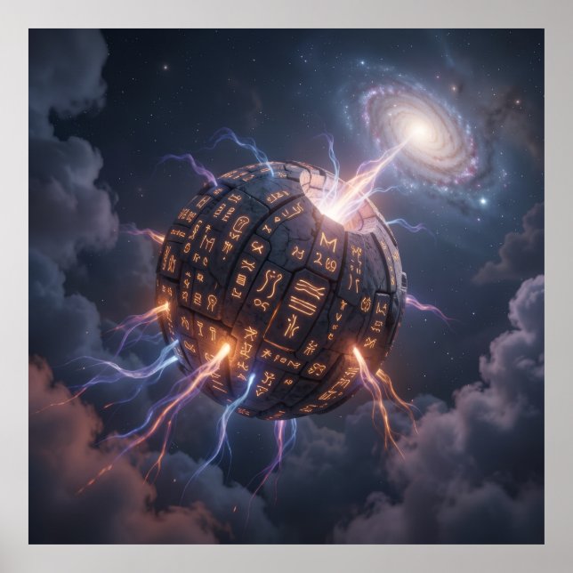 Póster Stellar Path – Journey Through the Universe´4 (Frente)