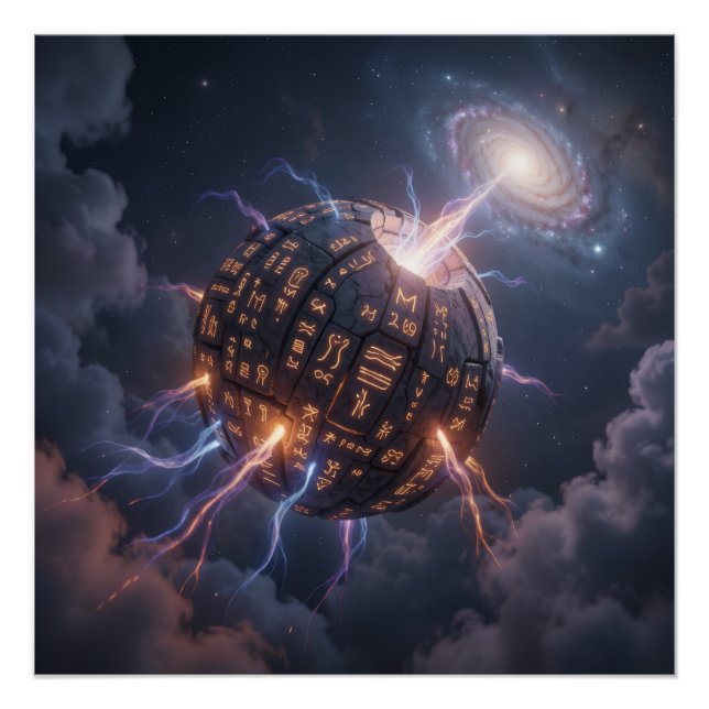 Póster Stellar Path – Journey Through the Universe´4 (Anverso)