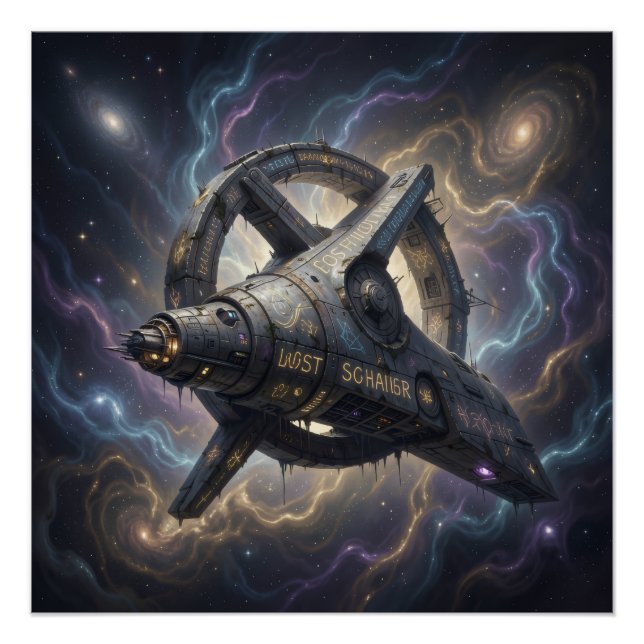 Póster Stellar Path – Journey Through the Universe´7 (Anverso)