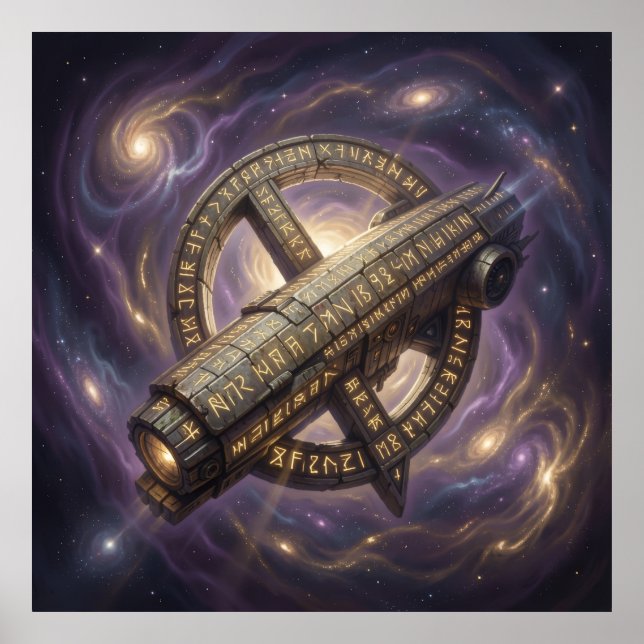 Póster Stellar Path – Journey Through the Universe´9 (Frente)