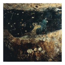 Stellar Stag: Imágenes celestes en cascos de tierr
