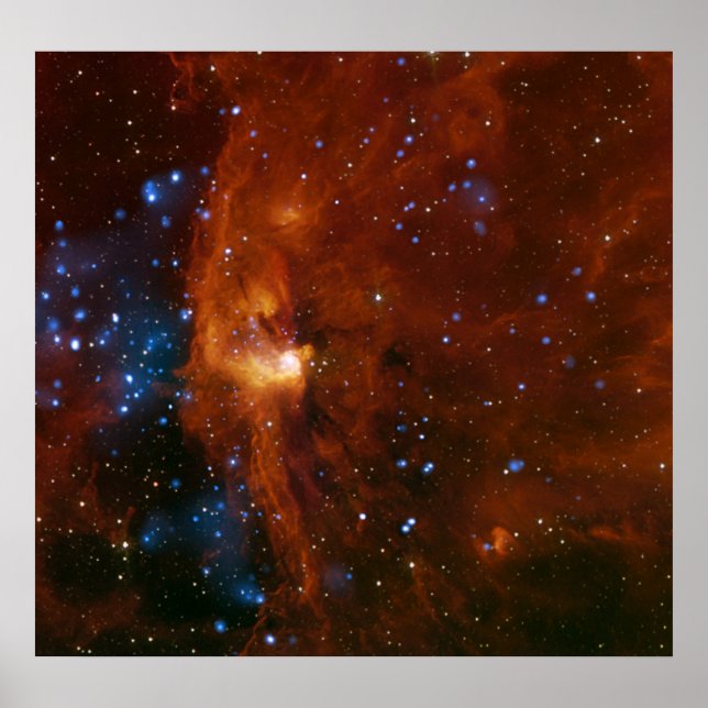 Póster Stellar Star Birth RCW 108 NASA (Frente)