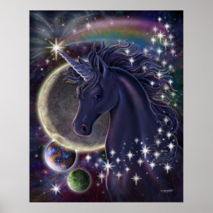 Póster Stellar Unicorn Poster