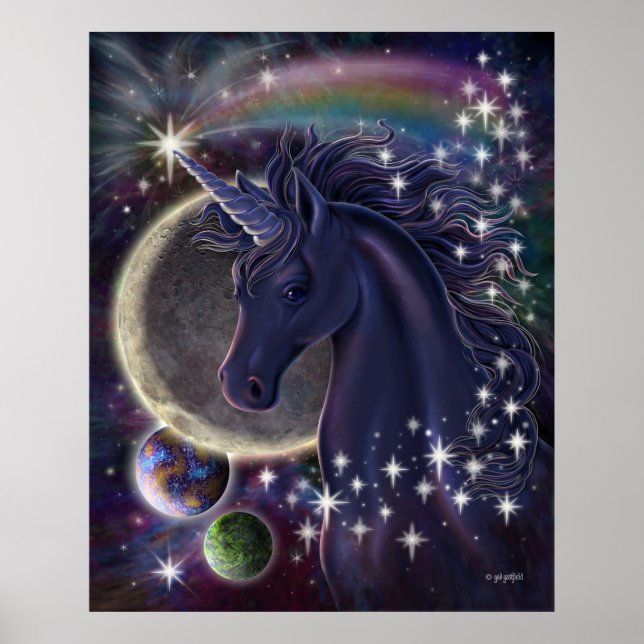 Póster Stellar Unicorn Poster (Frente)