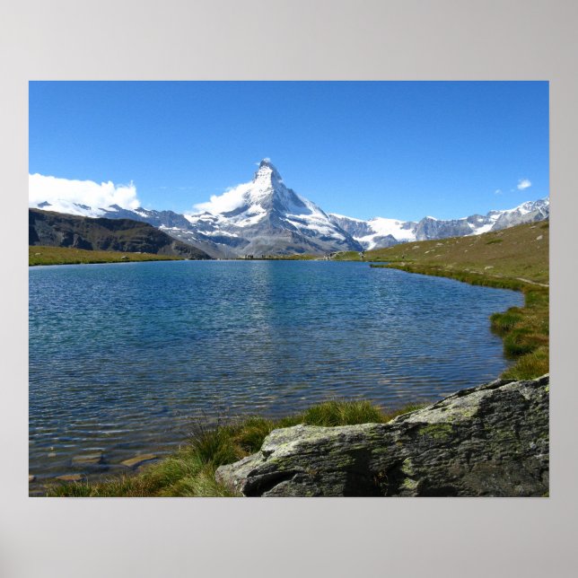 Póster Stellisee, Alpes Valais (Frente)