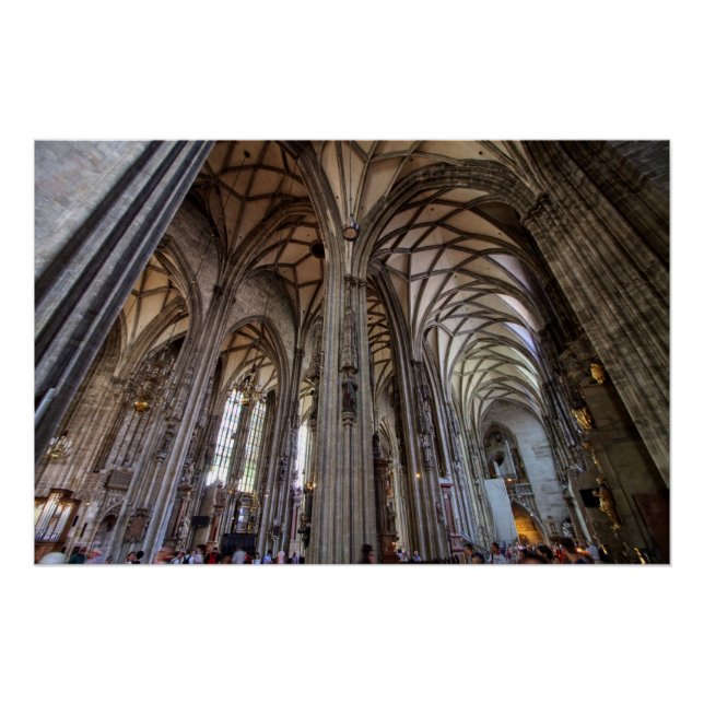 Póster Stephansdom, Wien Österreich (Anverso)