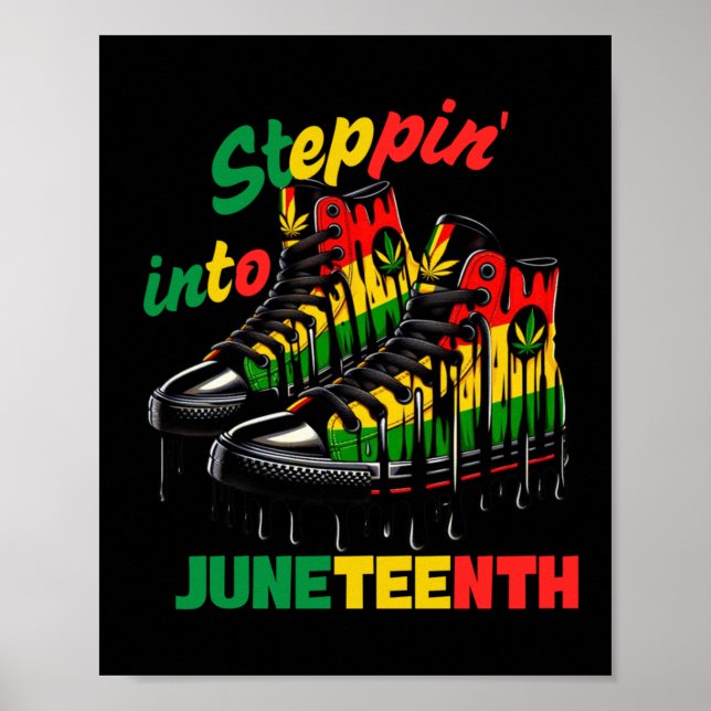 Póster Steppin' En El 1° De Junio (Frente)