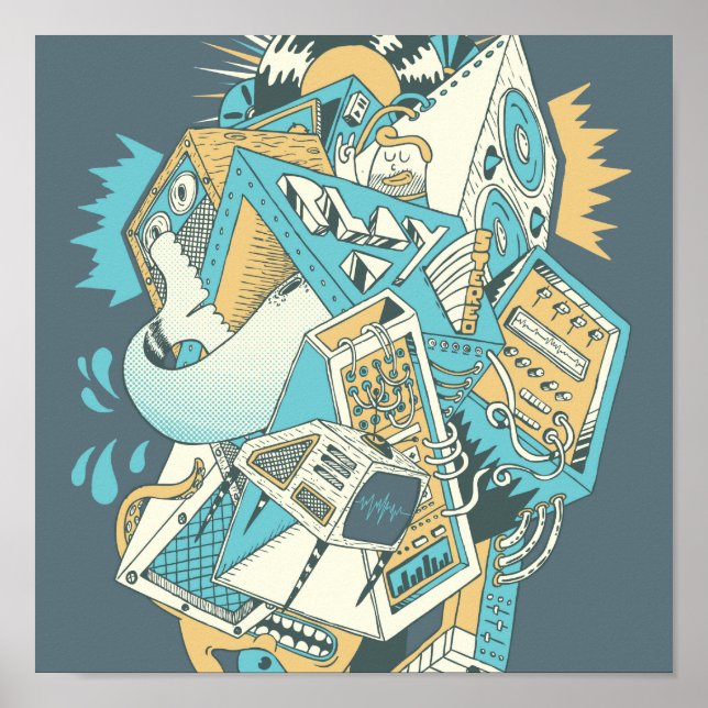 Póster Stereocromatico (Frente)