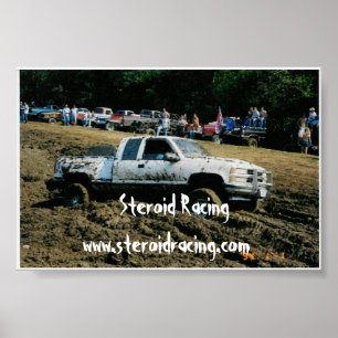 Póster Steroid Racing Poster