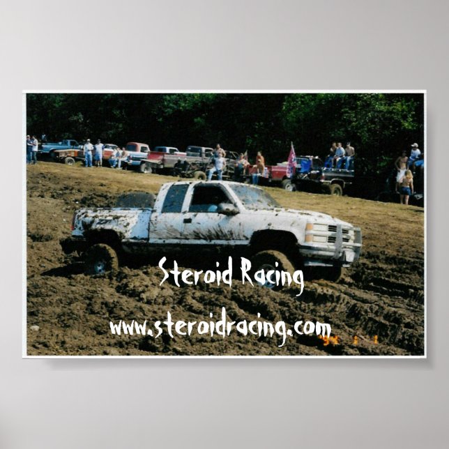 Póster Steroid Racing Poster (Frente)