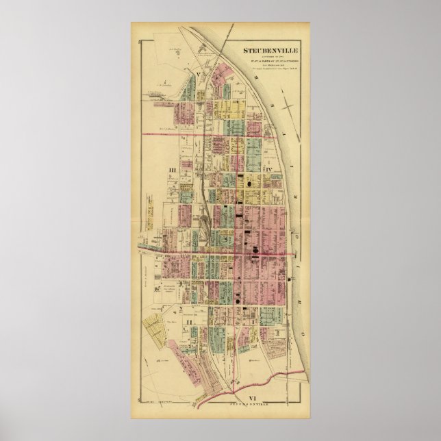 Póster Steubenville, Ohio (Frente)