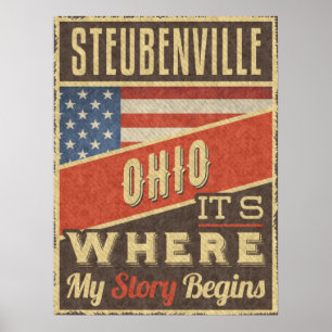 Póster Steubenville Ohio