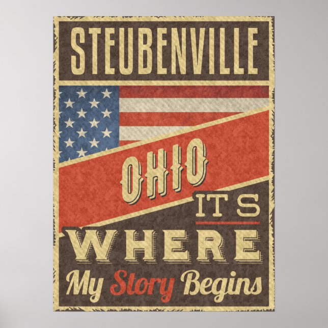 Póster Steubenville Ohio (Frente)
