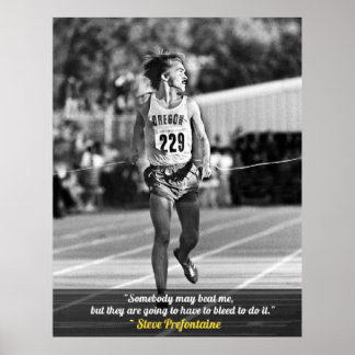 Póster Steve Prefontaine Cotes