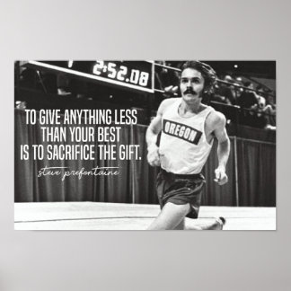 Póster Steve Prefontaine Cotes