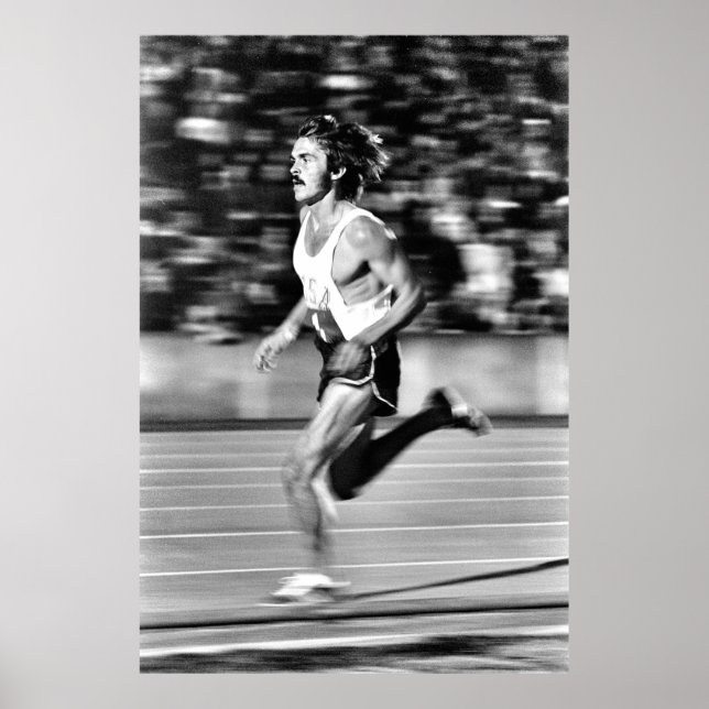 Póster Steve Prefontaine Cotes (Frente)