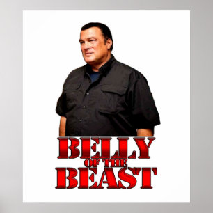 Póster Steven Seagal Belly De La Bestia
