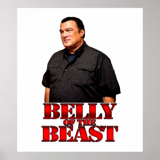 Póster Steven Seagal Belly De La Bestia (Frente)