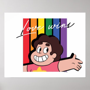 Póster Steven Universe - El amor gana