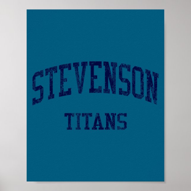 Póster Stevenson high school hs sterling heights mi (Frente)