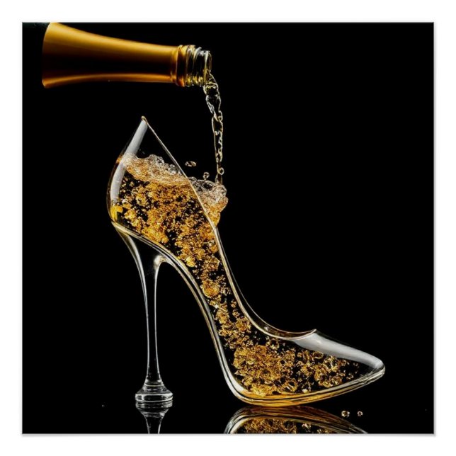 Póster Stiletto y Sparkling Wine Bar (Anverso)