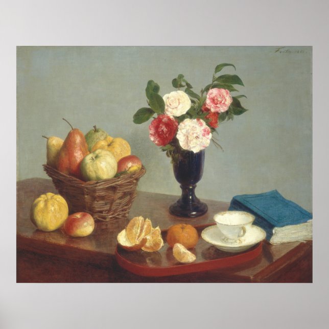 Póster Still Life - Henri Fantin-Latour Bella Artes (Frente)