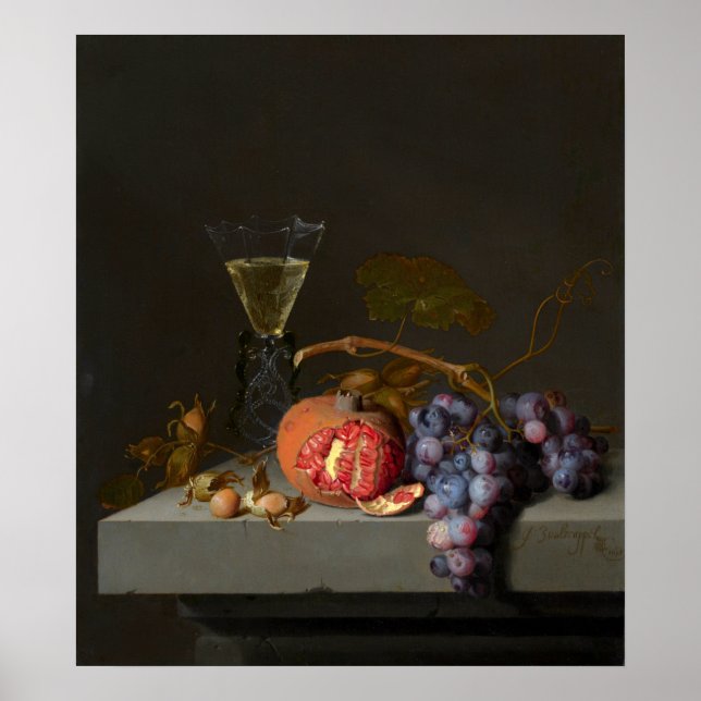 Póster Still Life - Jacob van Walscapelle Bella Artes Pos (Frente)