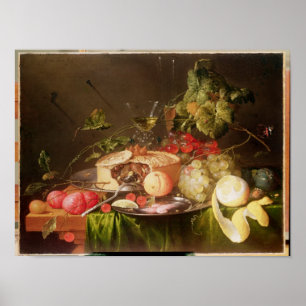 Póster Still Life of Fruit