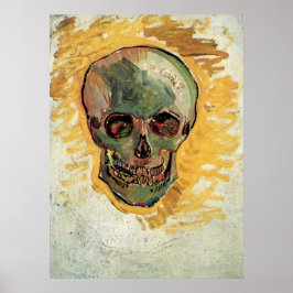 Póster Still Life Skull de Vincent van Gogh