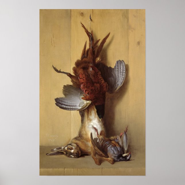 Póster Still Life with a Hare (Frente)