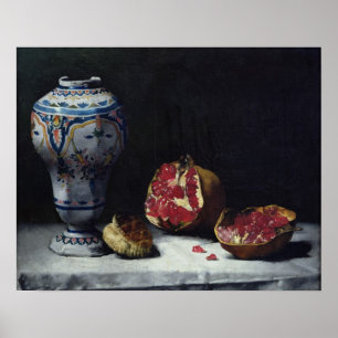 Póster Still Life with a Pomegranate
