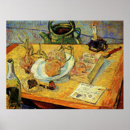 Póster Still Life with Drawing Board por Vincent van Gogh