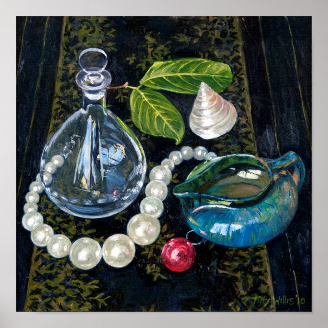 Póster Still Life with Pearls (Frente)