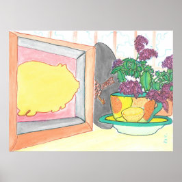 Póster Still Life With Pig Cookie