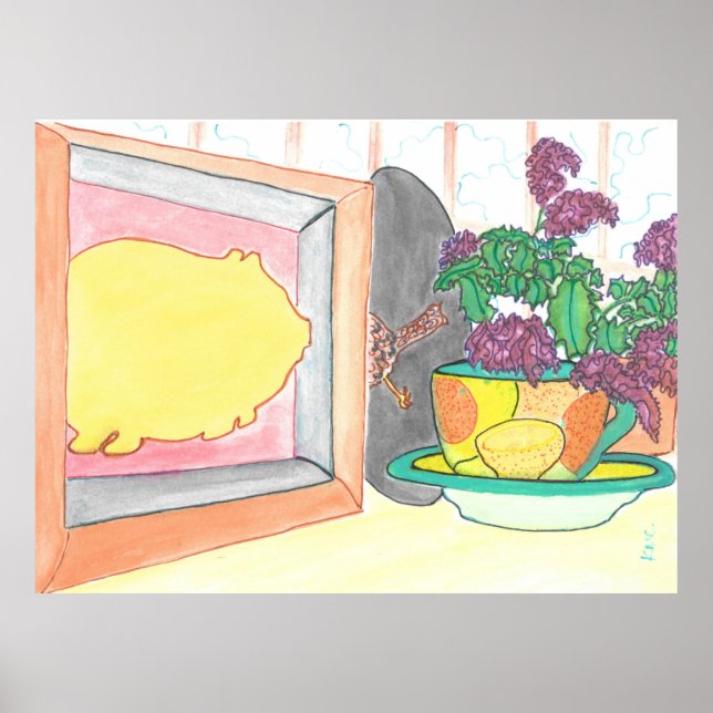 Póster Still Life With Pig Cookie (Frente)